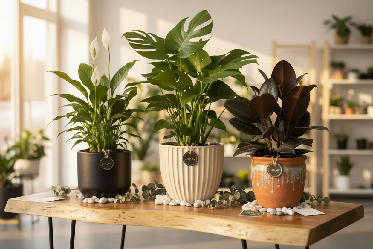 Pre-Potted Plants
