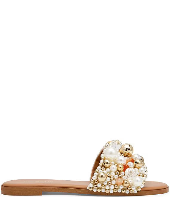 Steve Madden Klio Ornament Embellished Slide Sandals