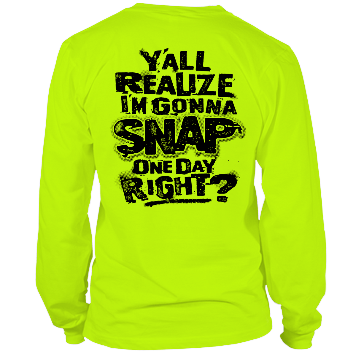 Snap - Long Sleeve Hi-Vis T-Shirt