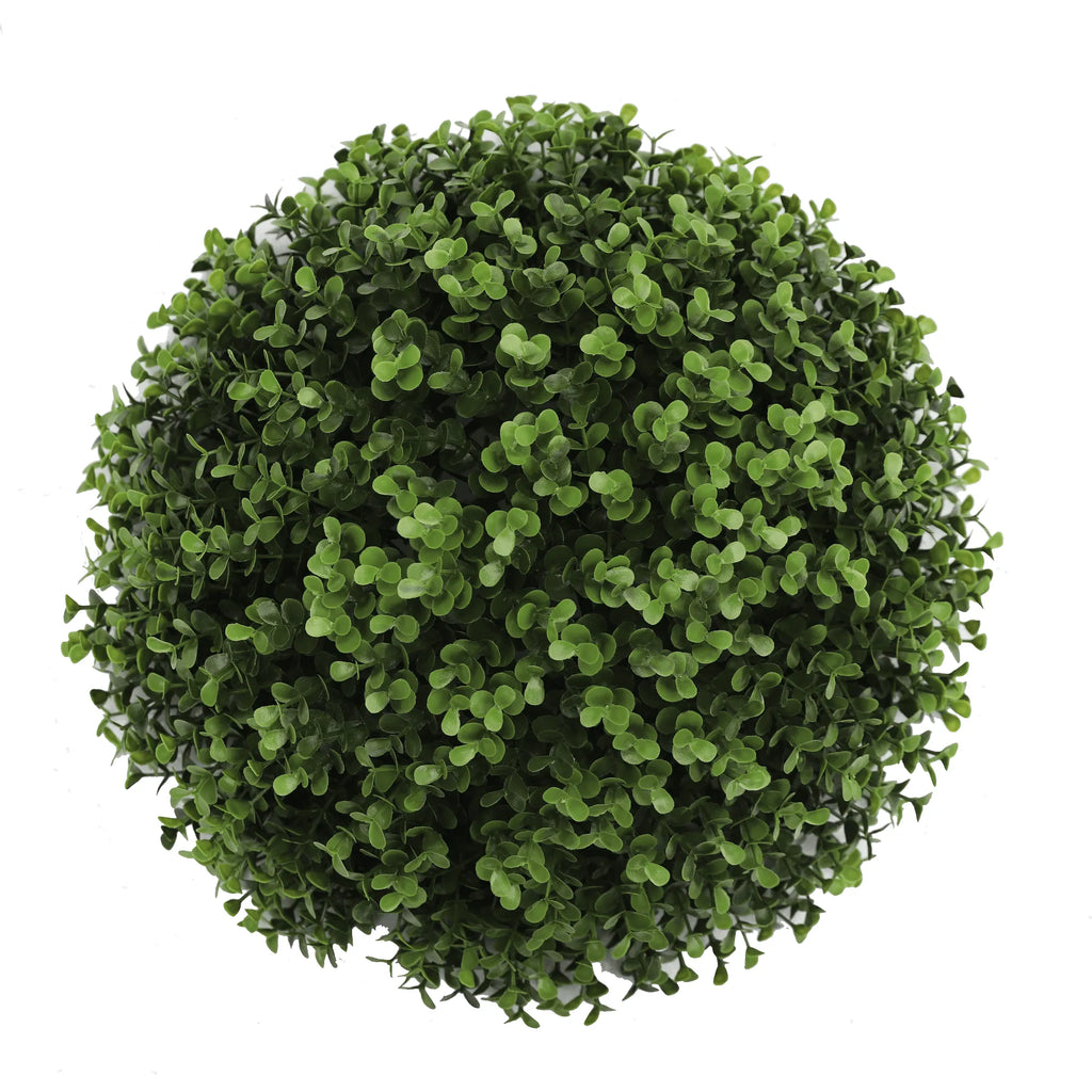 Almost Natural Buxus Artificial Topiary Ball Set of 2 17in – UV Resistant