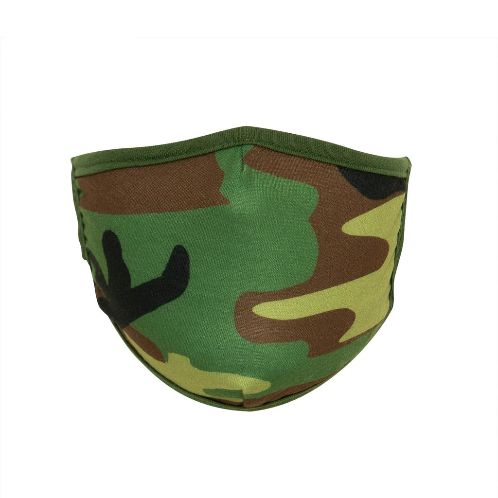 Rothco Camo 3-Layer Polyester Face Mask