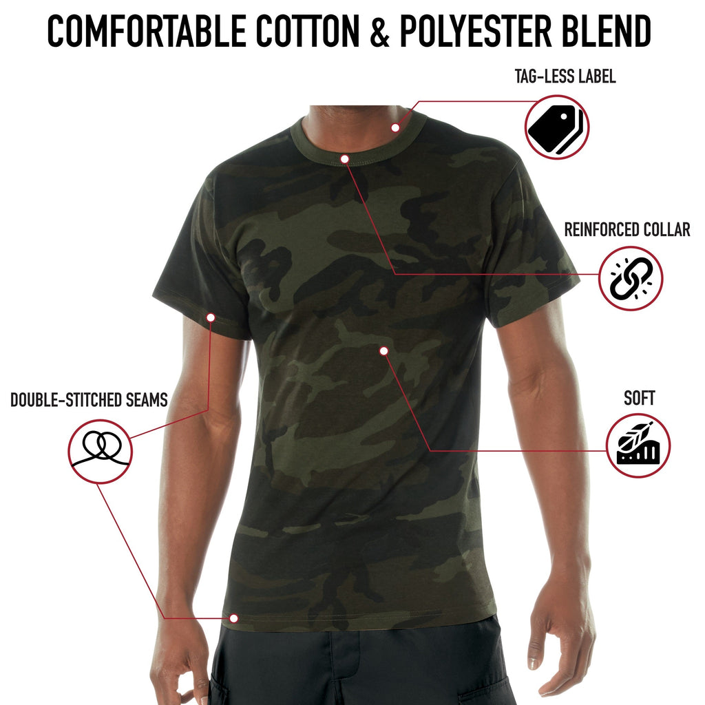 Rothco Midnight Camo T-Shirts