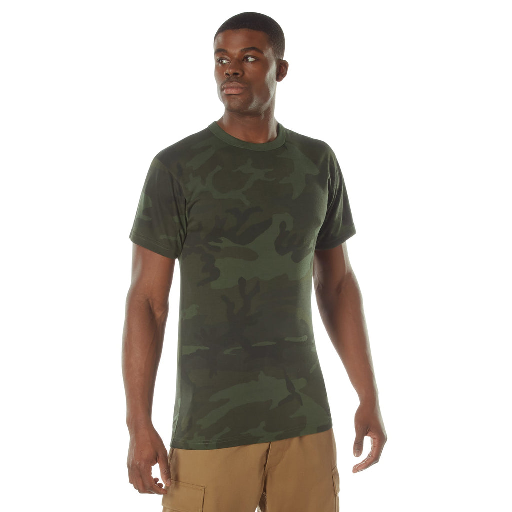 Rothco Midnight Camo T-Shirts - Moisture Wicking