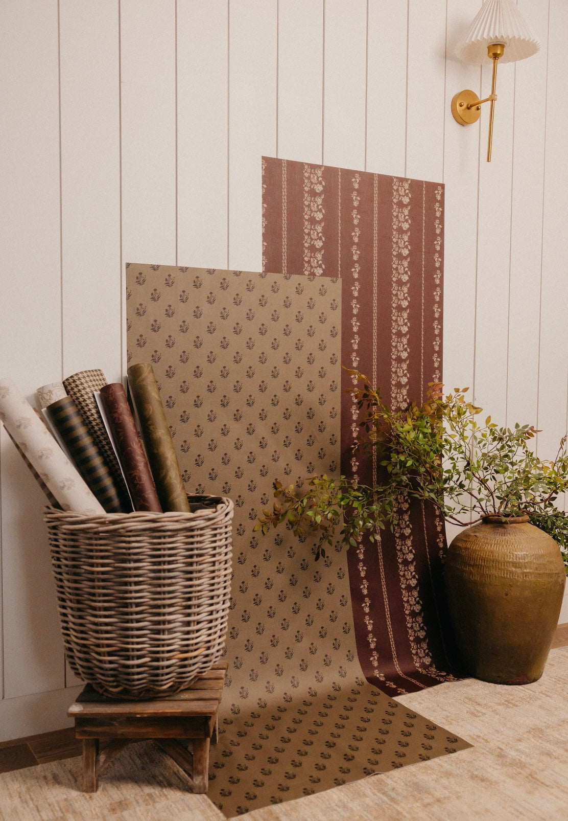 Mulberry Court Wallpaper by Safari Natalia x Taddy Mikelaites