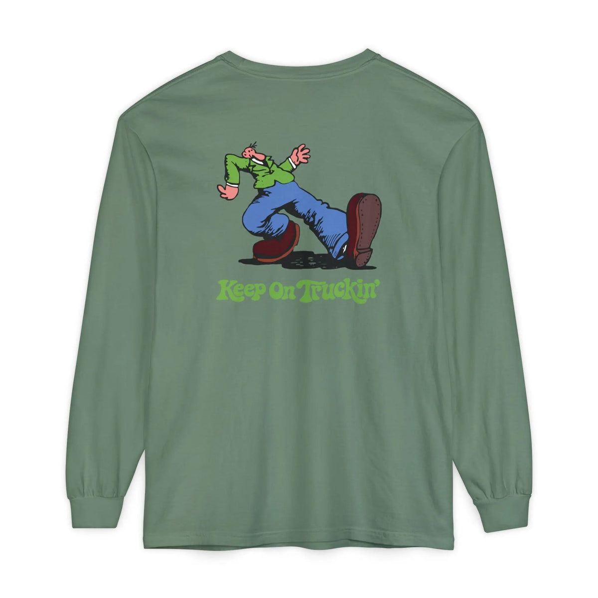 The Do-Dah Man Vineyard Collection Two-Sided Garment-Dyed Long Sleeve