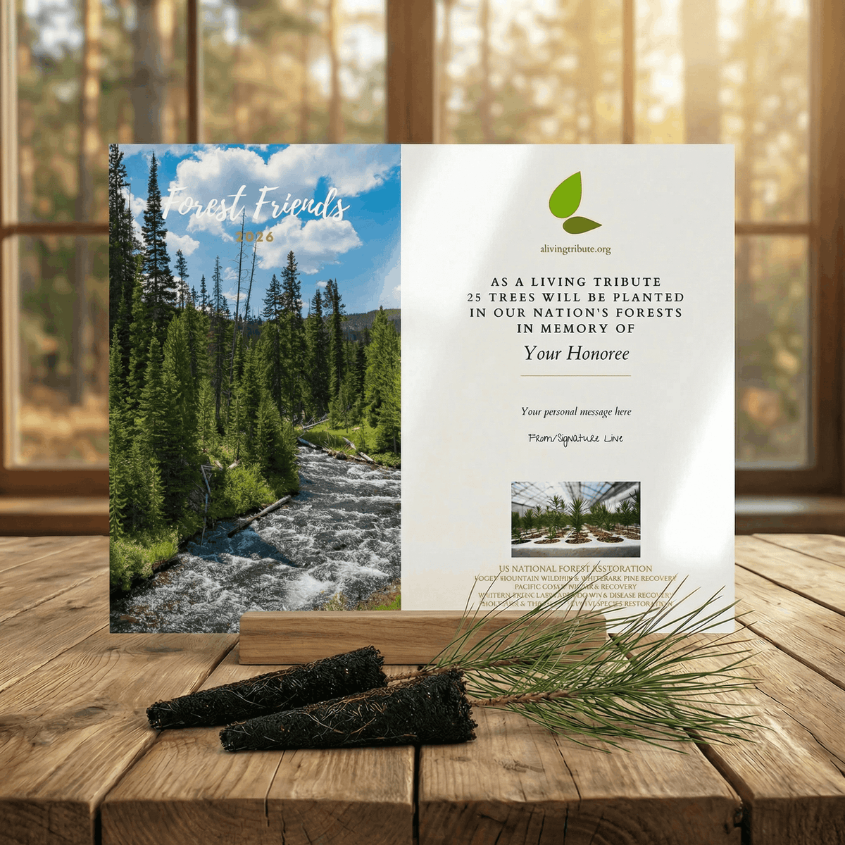 Forest Friends Tree Gift - A Living Tribute