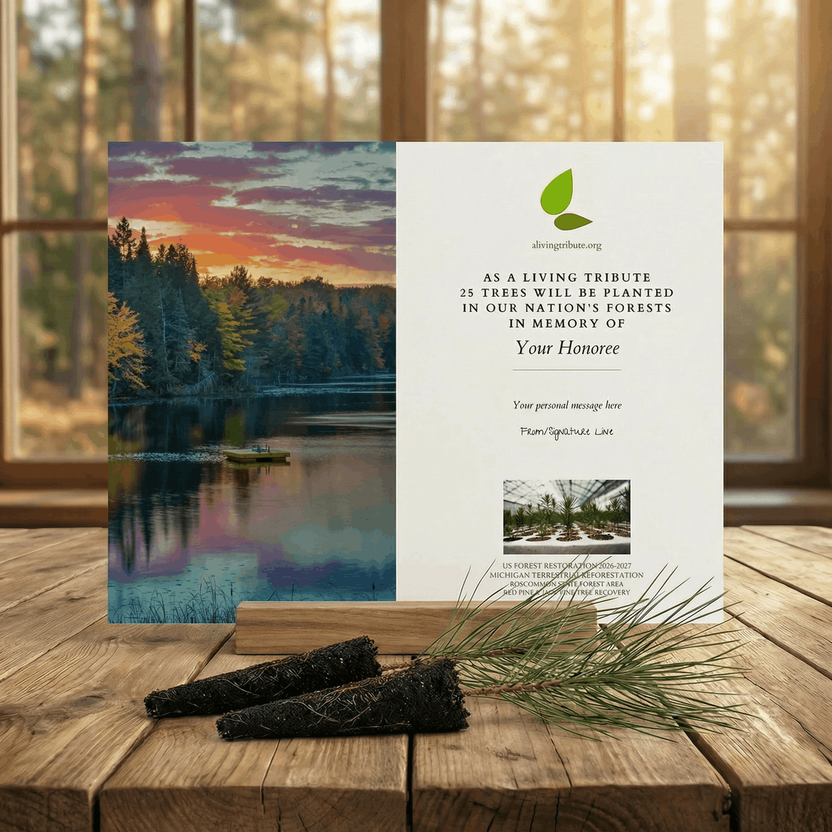 Plant a Tree for Someone & Restore a Community - A Living Tribute