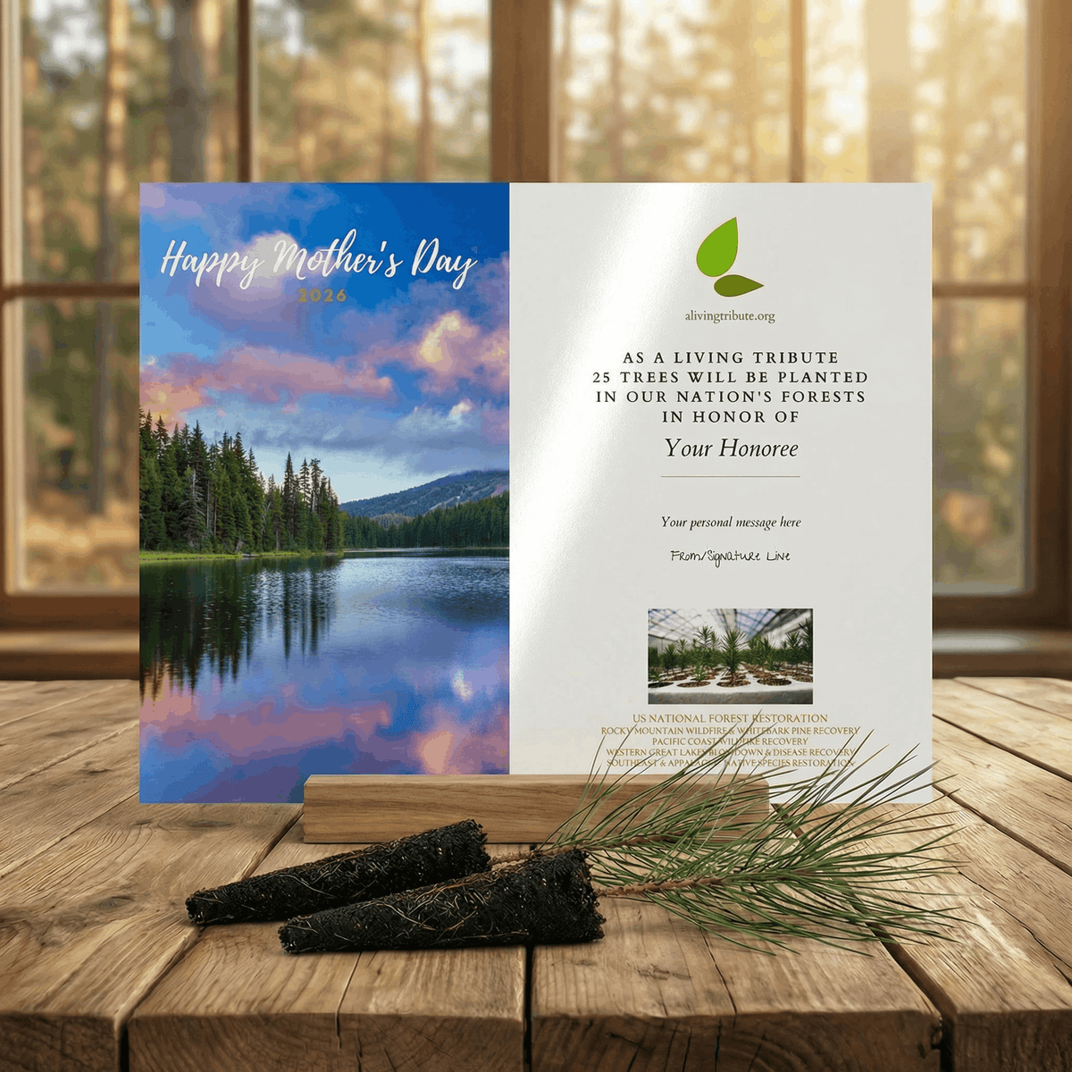 Plant-a-Tree Card for Mother's Day | A Living Tribute
