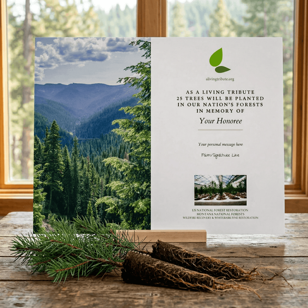 Plant a Tree for Someone in Montana - Memorial & Tribute Trees