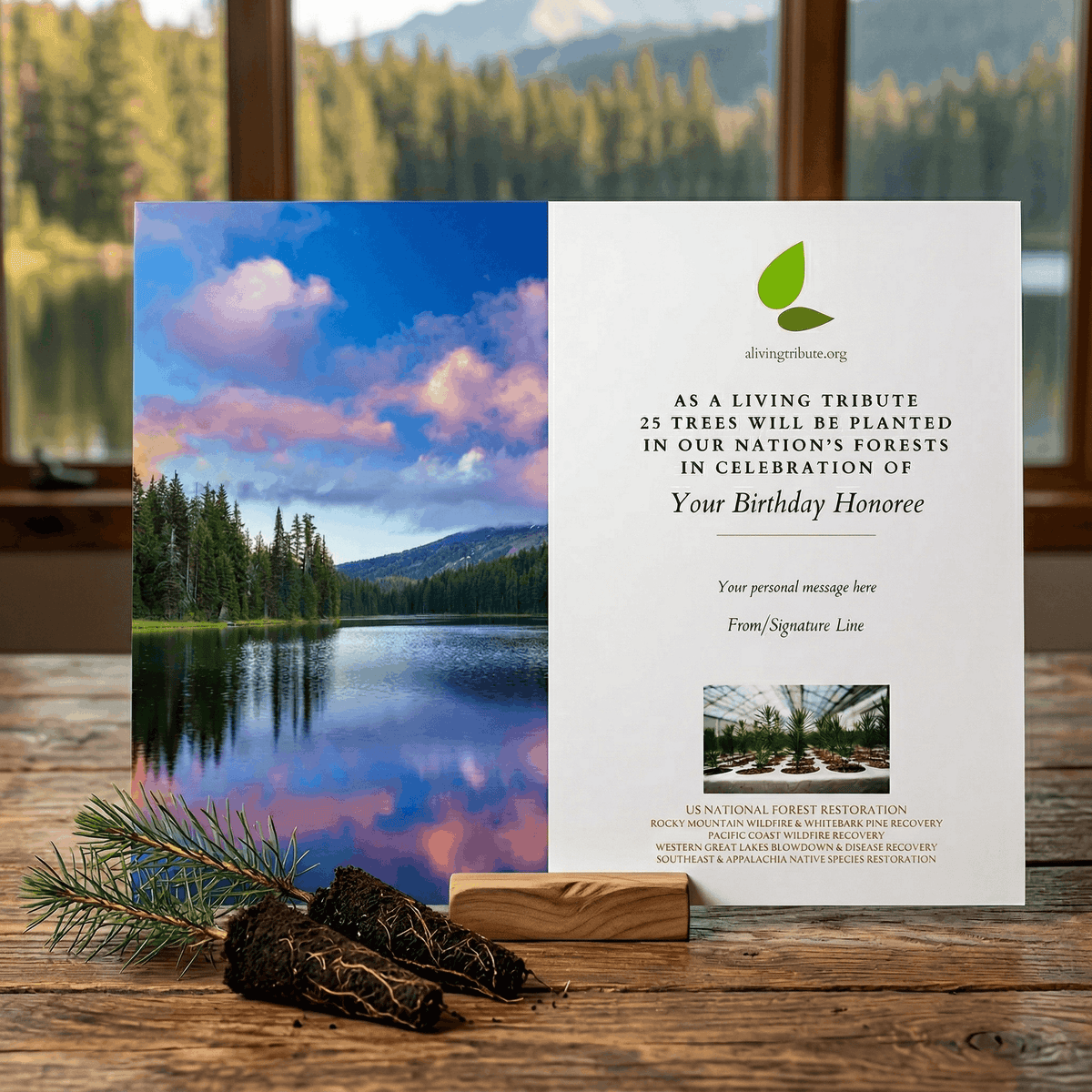 Plant a Tree for Birthday Gift - A Living Tribute