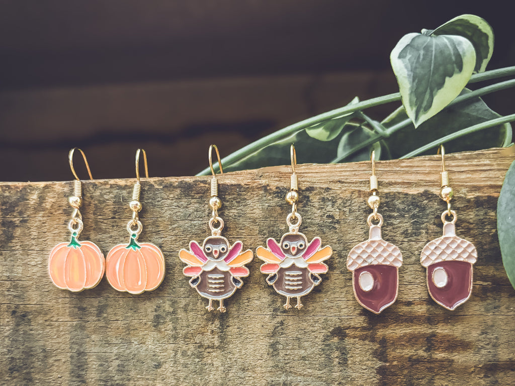 Little Things Fall Earring Set