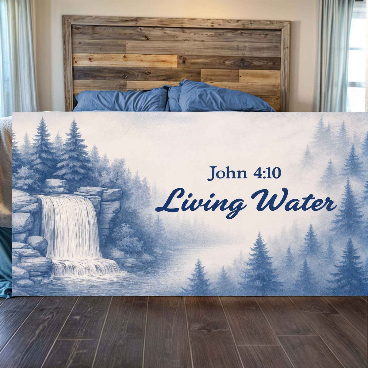 Living Water - John 4:10 Faith Sign