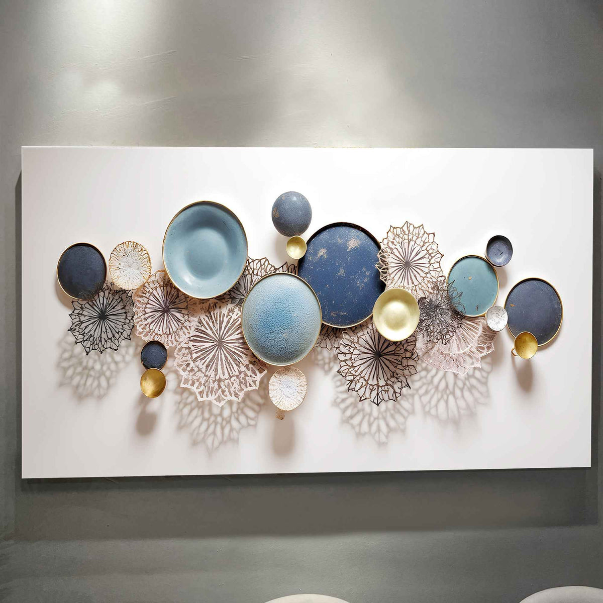 Lotus Leaf Abstract Wall Art III