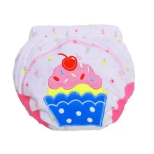 1Pcs Cute Baby Diapers Reusable Nappies Cloth Diaper Washable Cotton Training Pants Panties