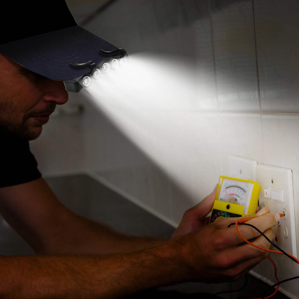 2-Pack: Bright Basics Clip-On LED Hat Lights