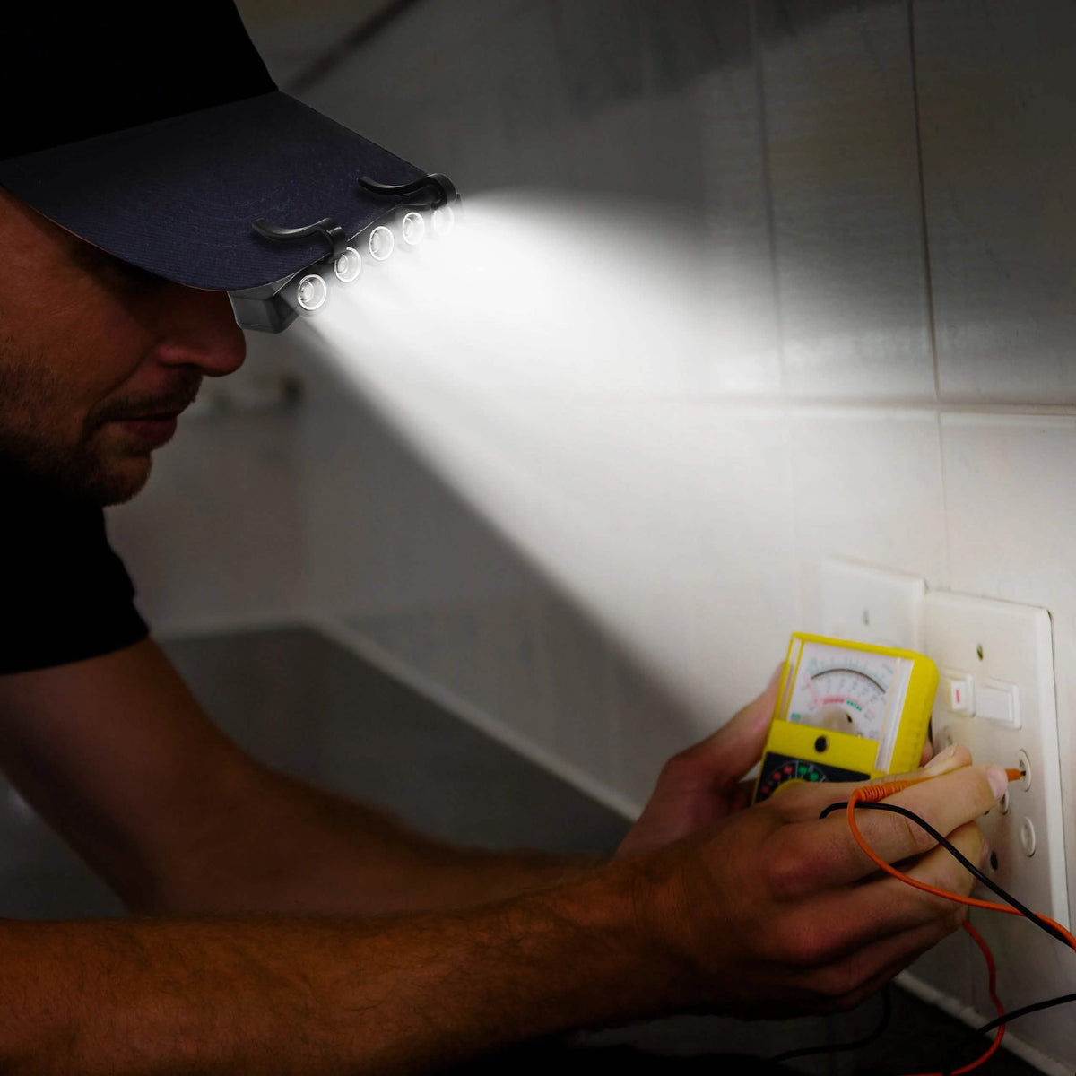 2-Pack: Bright Basics Clip-On LED Hat Lights