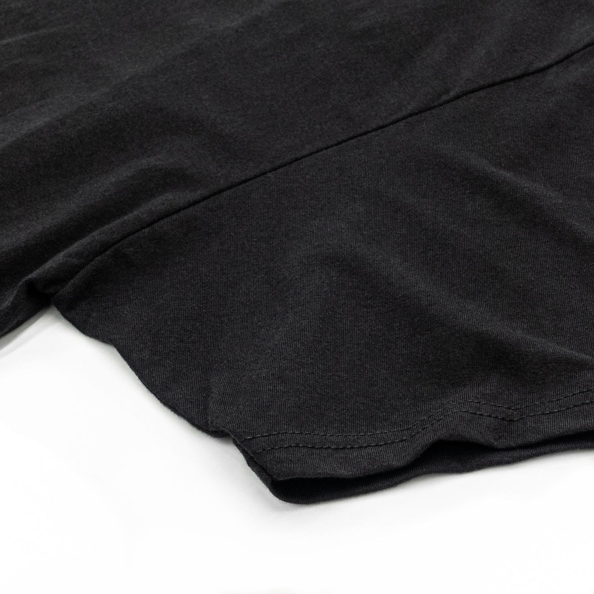 Distressed Miller High Life Logo Front and Back Print T-Shirt - Black