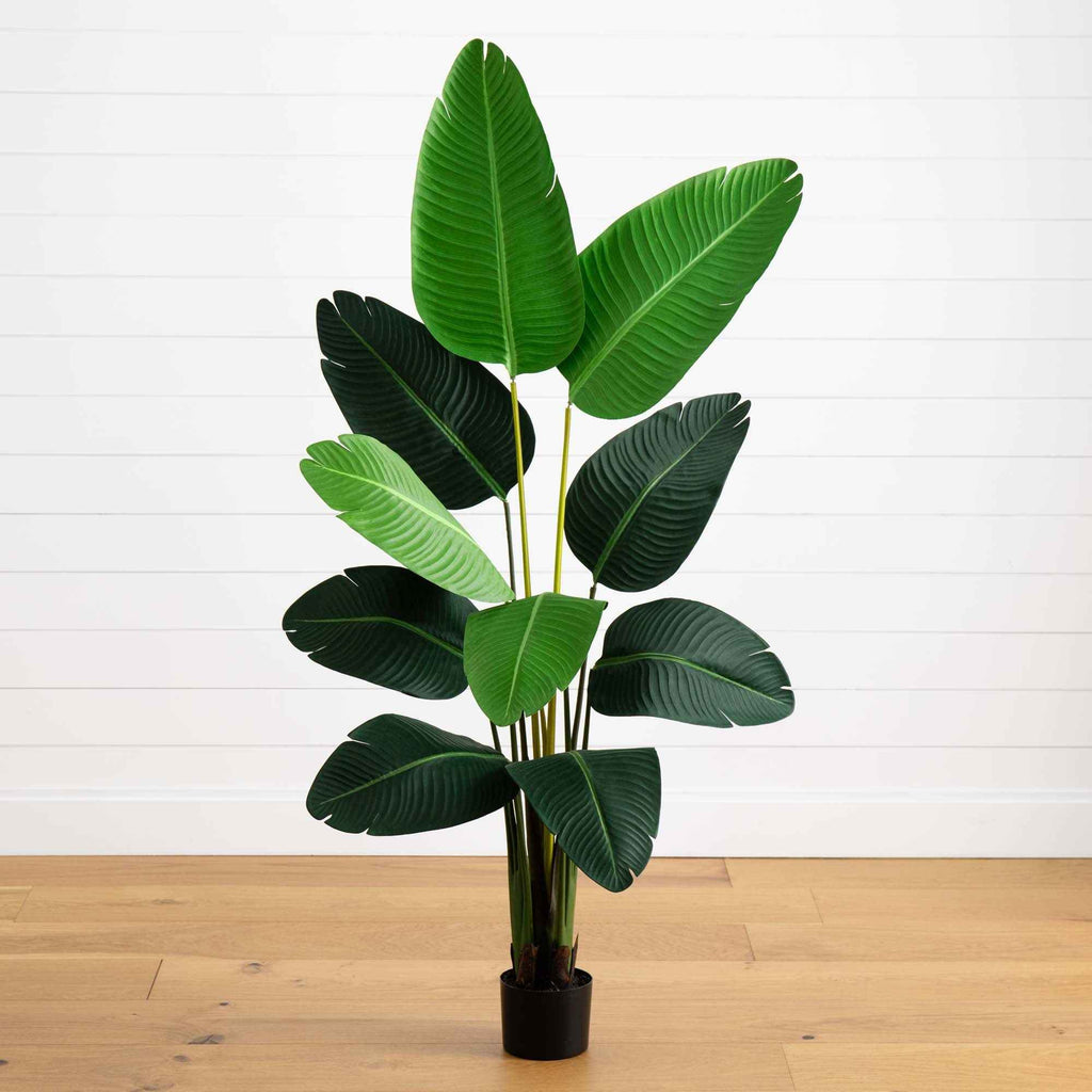 5’ Traveler's Palm Artificial Tree