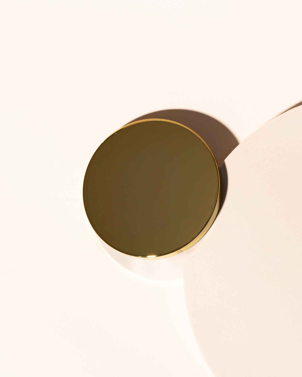 luxe metal candle lid with gasket