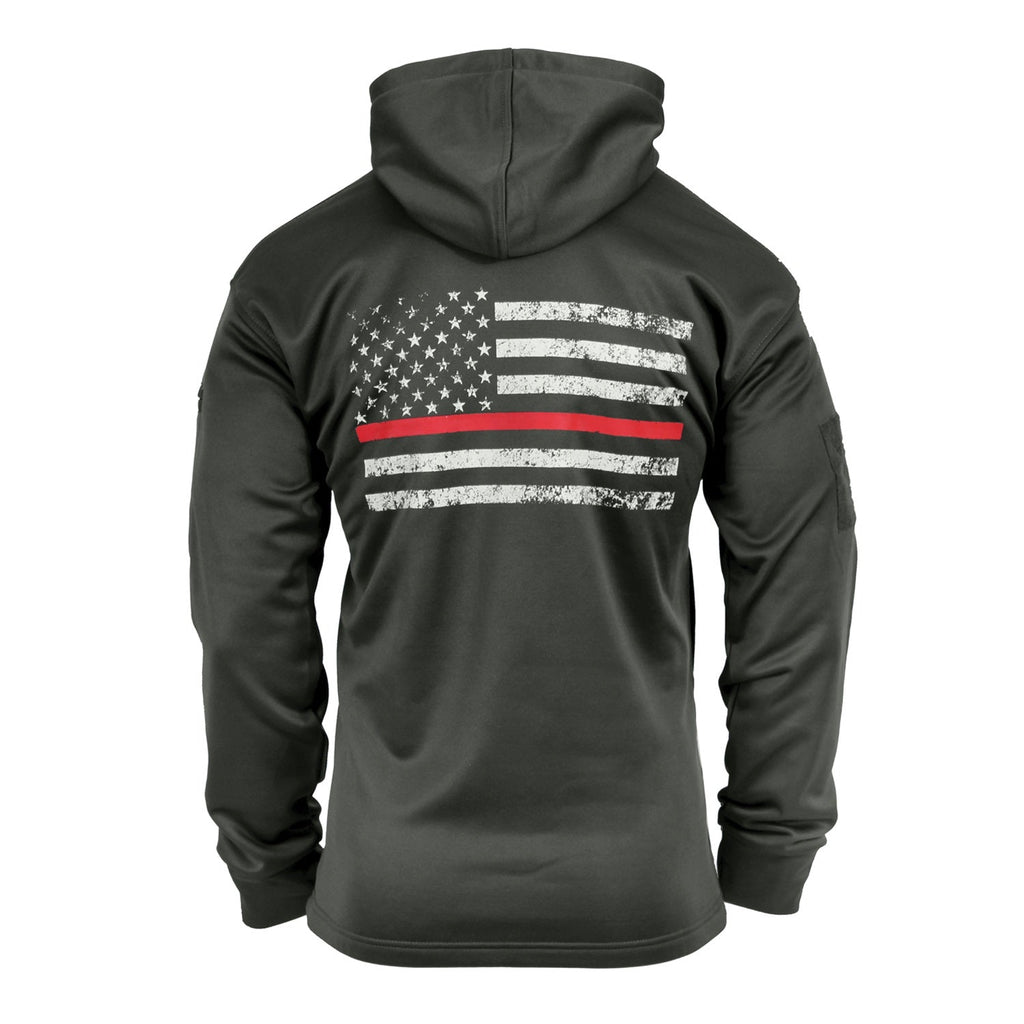 Rothco Thin Red Line Concealed Carry Hoodie