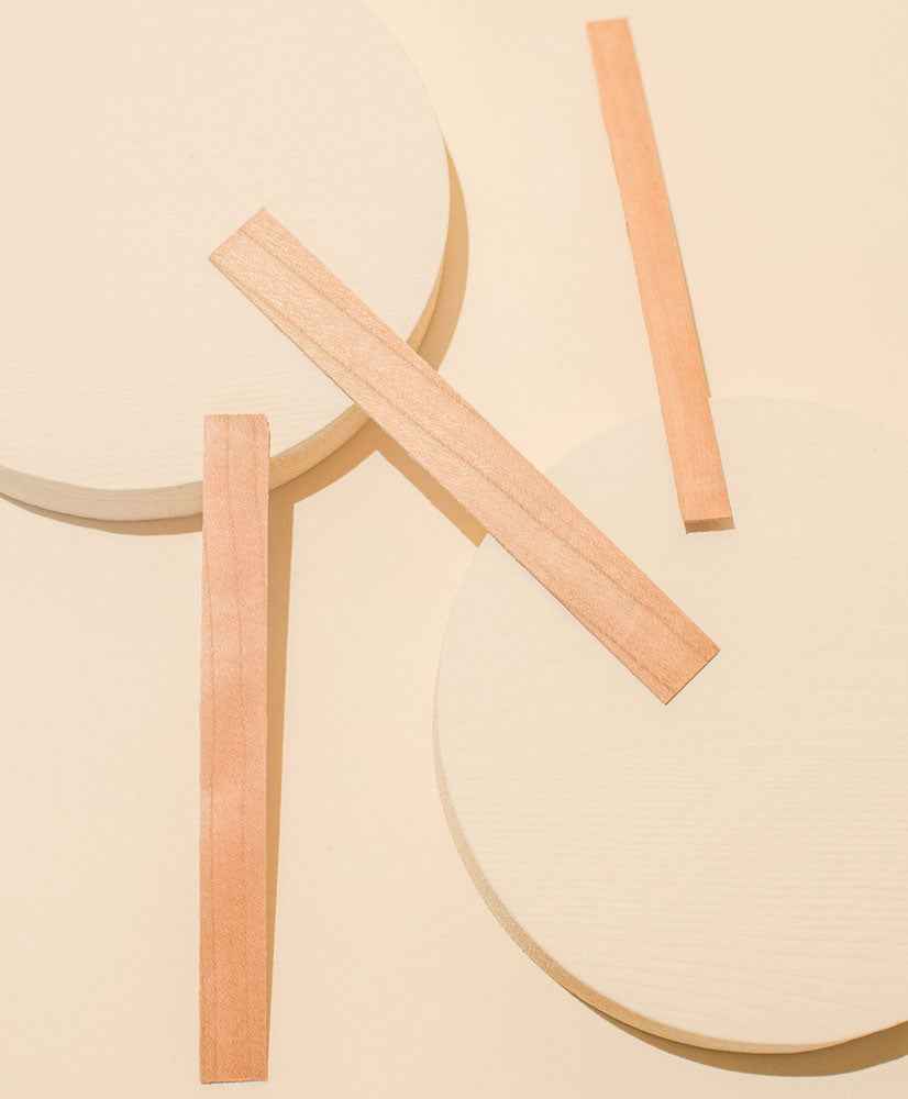crackling dual wood wick .04