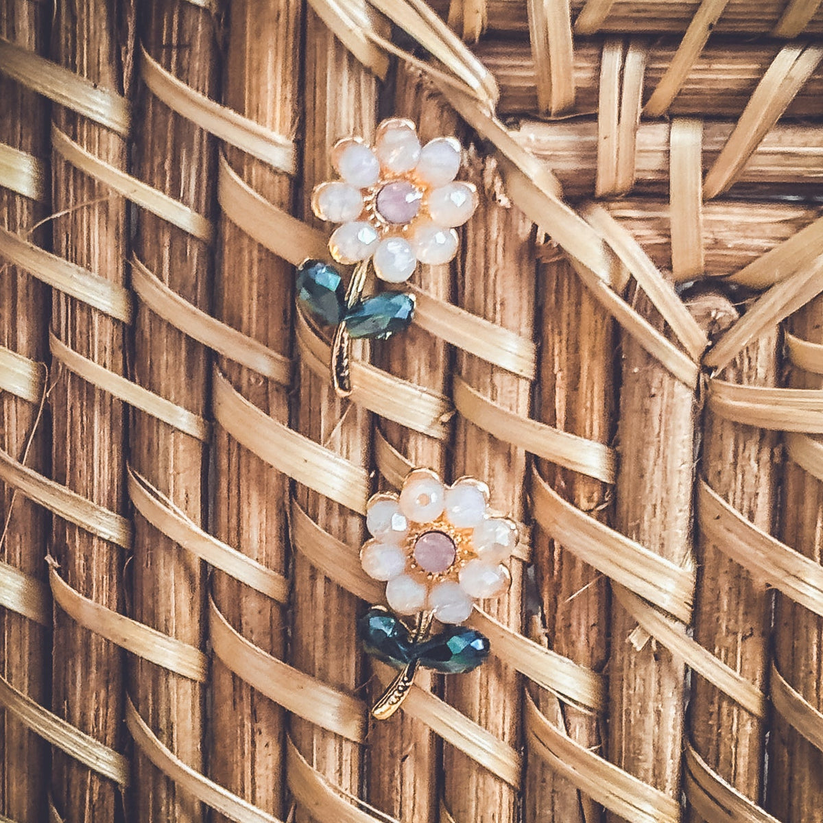 Beautiful Dainty Flower Studs