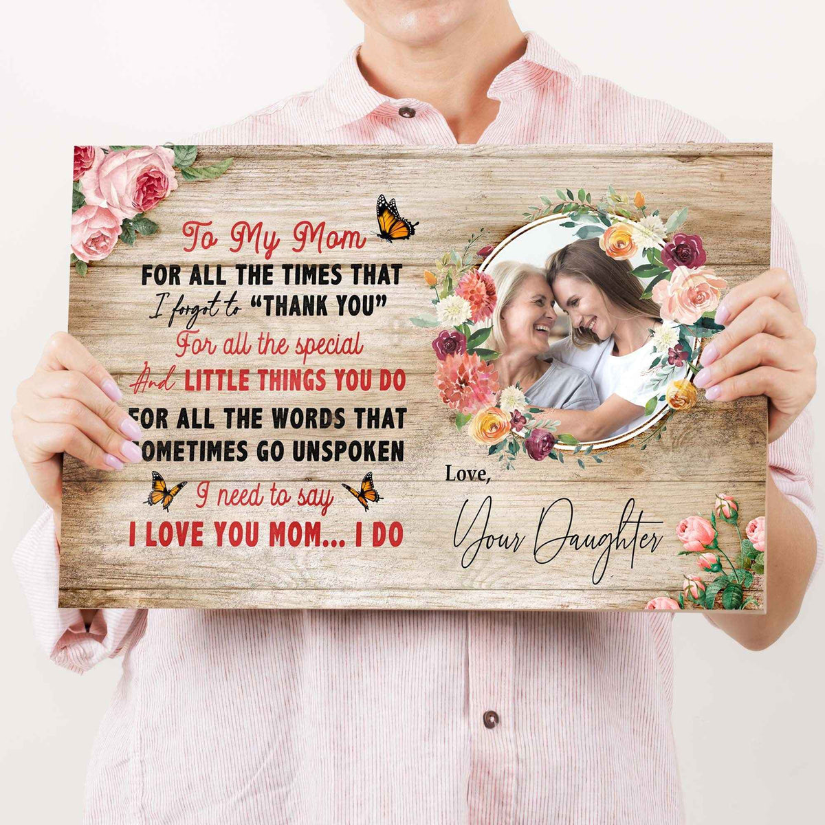 Mother's Day Sign I Need To Say I Love You Mom