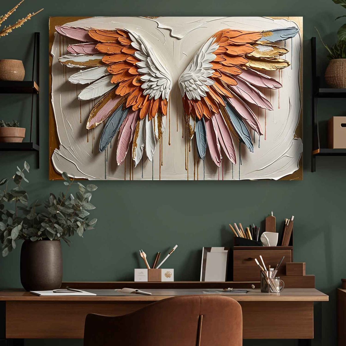 Angelic Wings Wall Art