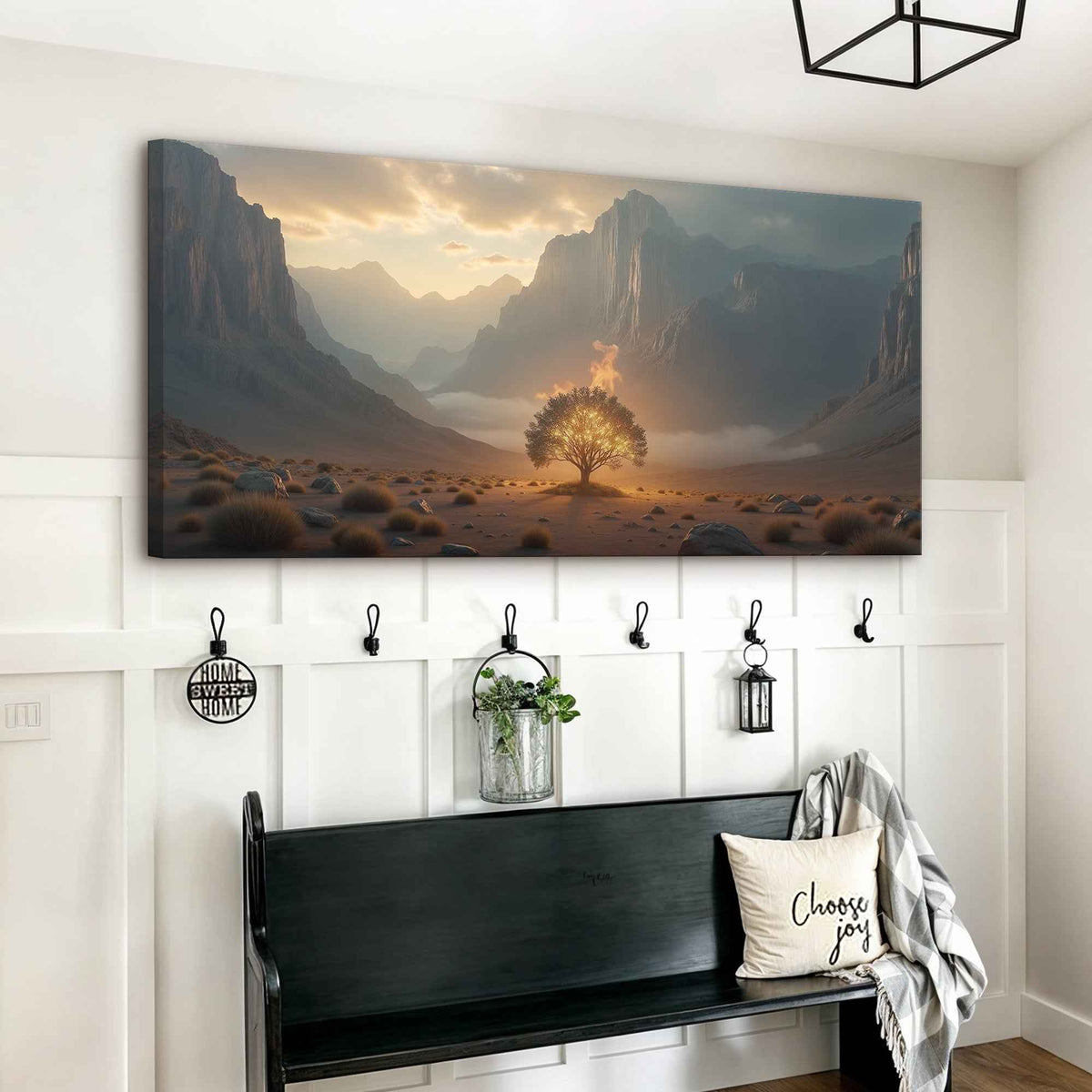 Burning Bush - Faith Wall Art XII