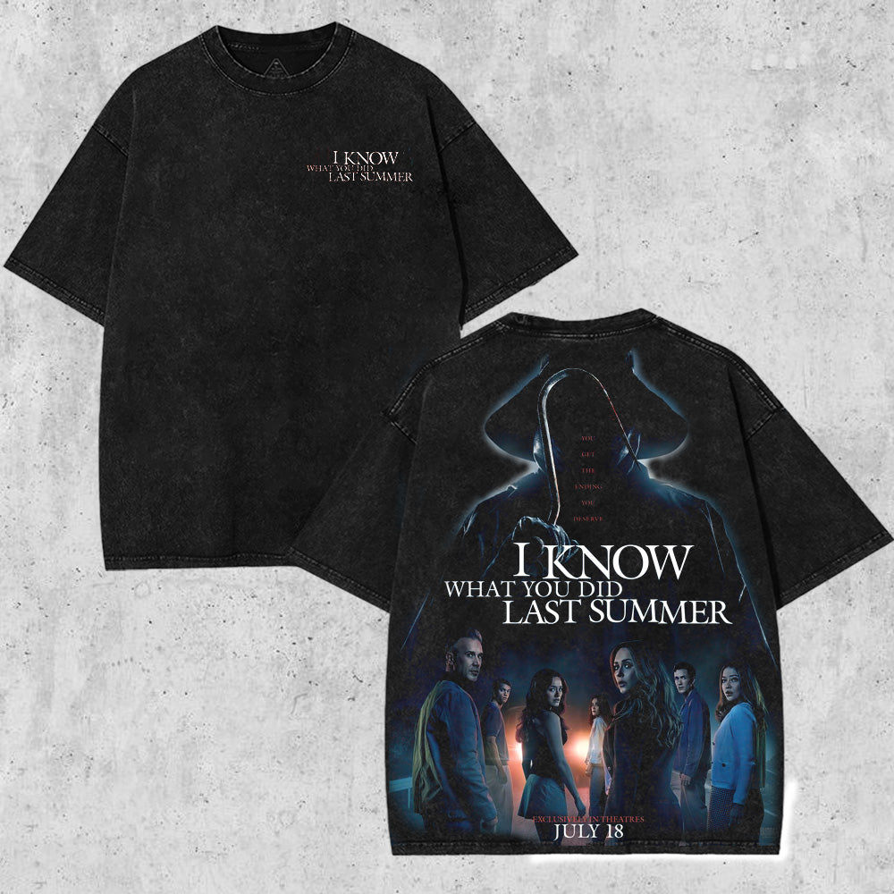 I Know What You Did Last Summer 2025 V4 Washed T-Shirt HHV