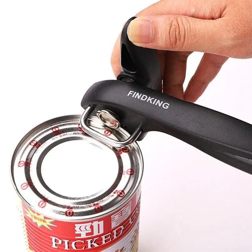 2PCS Durable Cans Opener Kitchen Tools Professional handheld Manual Stainless Steel Can Opener Side Cut Manual Jar opener