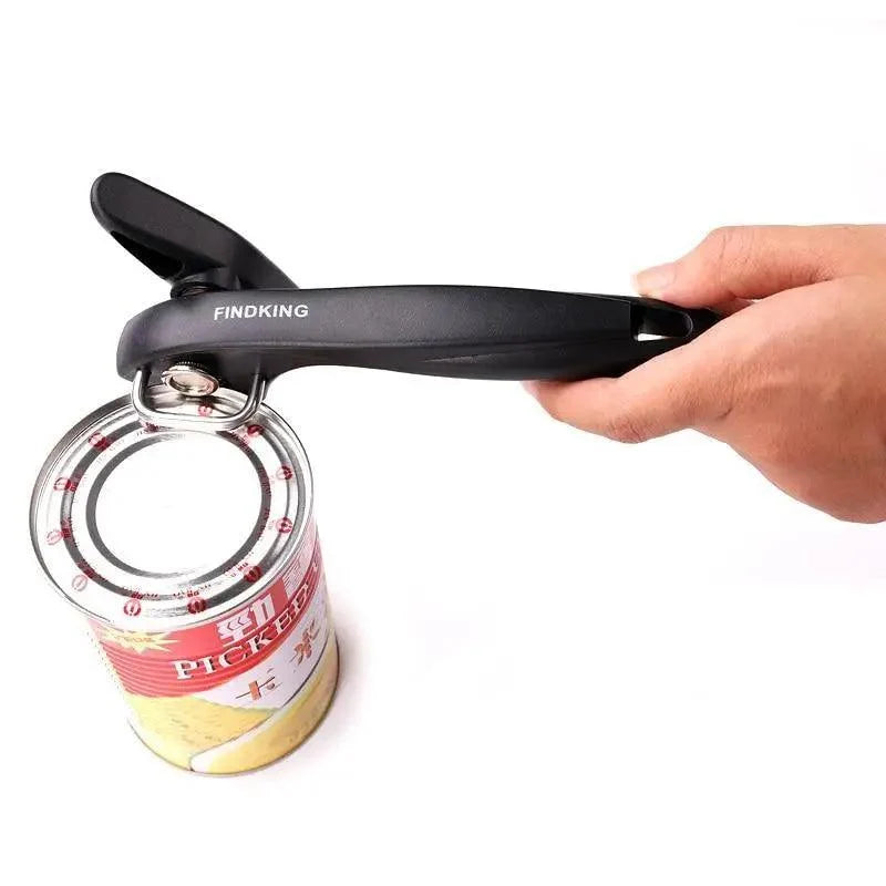 2PCS Durable Cans Opener Kitchen Tools Professional handheld Manual Stainless Steel Can Opener Side Cut Manual Jar opener