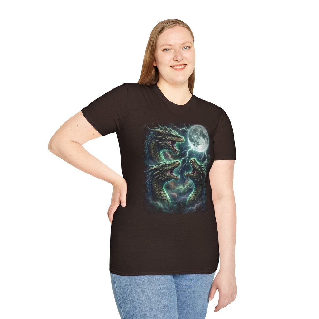 3 Dragon Moon T-Shirt