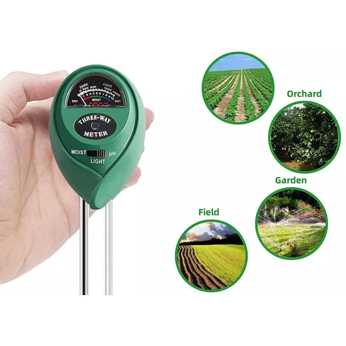 3-in-1 Soil Tester Kits for Garden