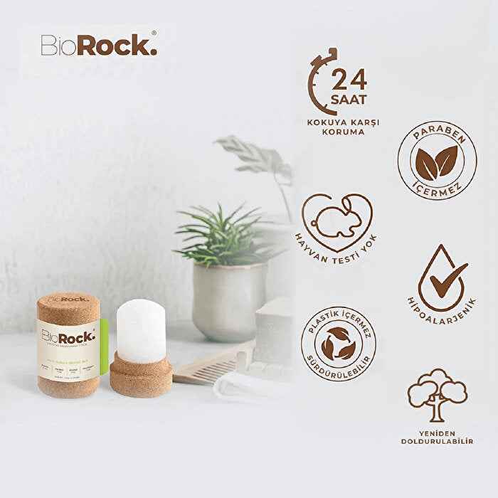Biorock Crystal Deodorant Stick 120gr