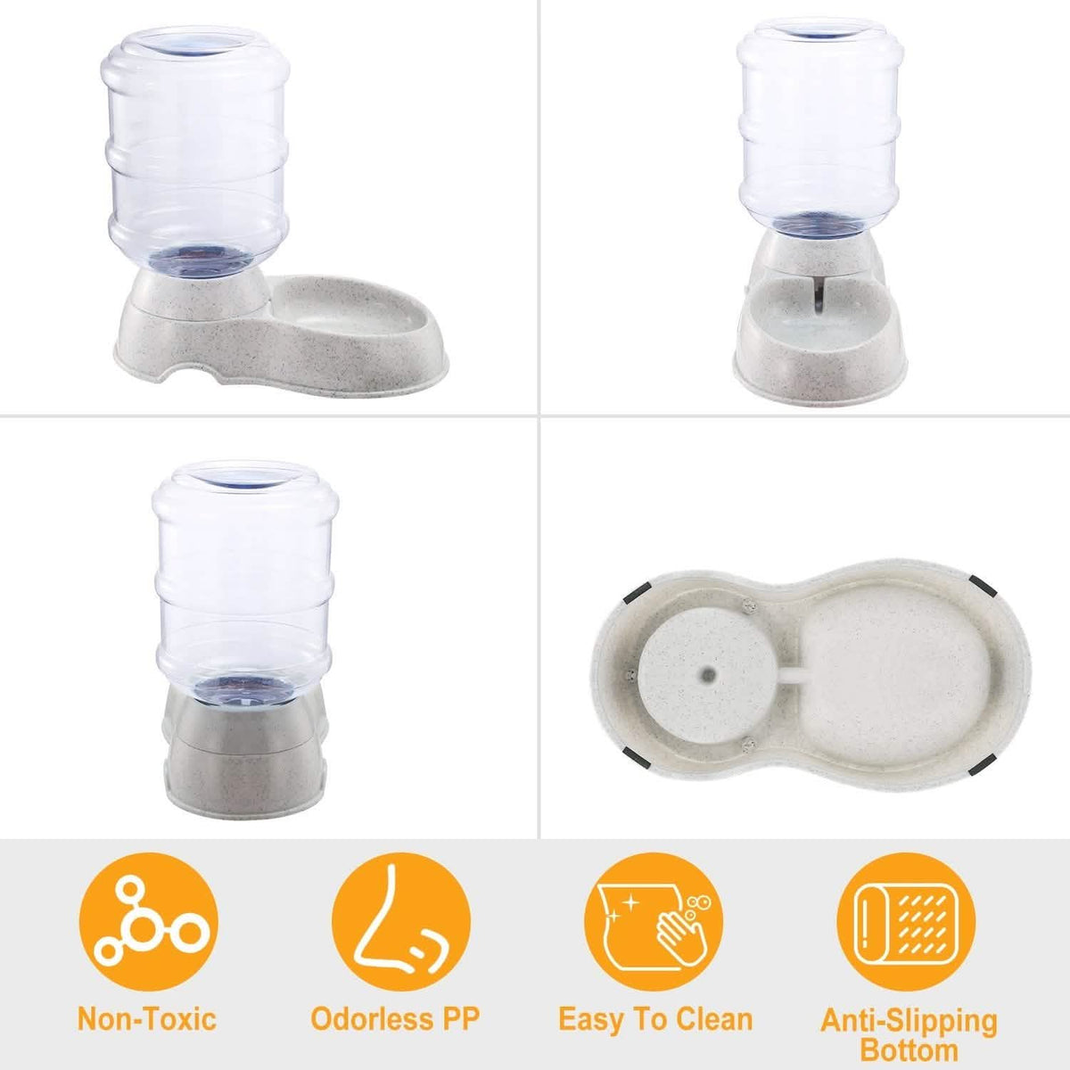 3.5L/1 Gal Pet Water Dispenser Self-Dispensing