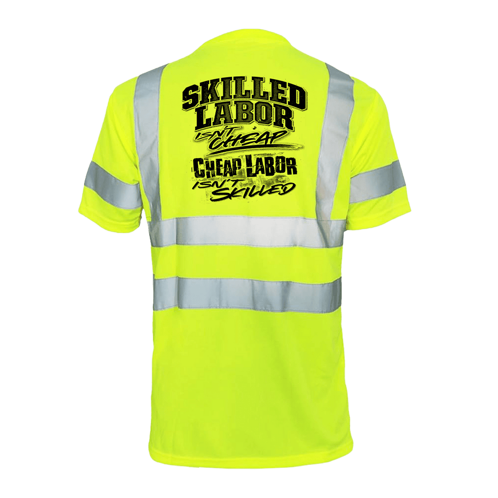 Skilled Labor - Reflective Safety T-Shirt