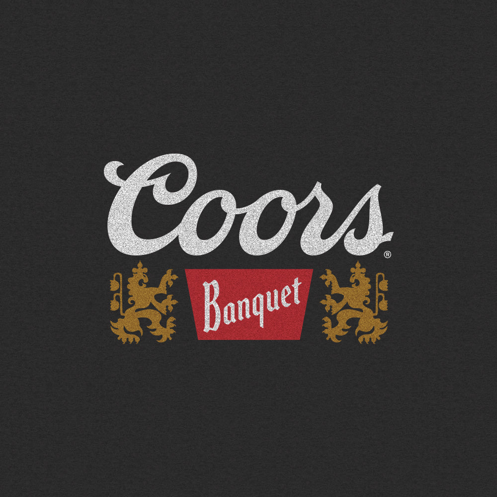 Made in the USA Coors Banquet Golden Colorado Front and Back Beer T-Shirt - Asphalt Gray