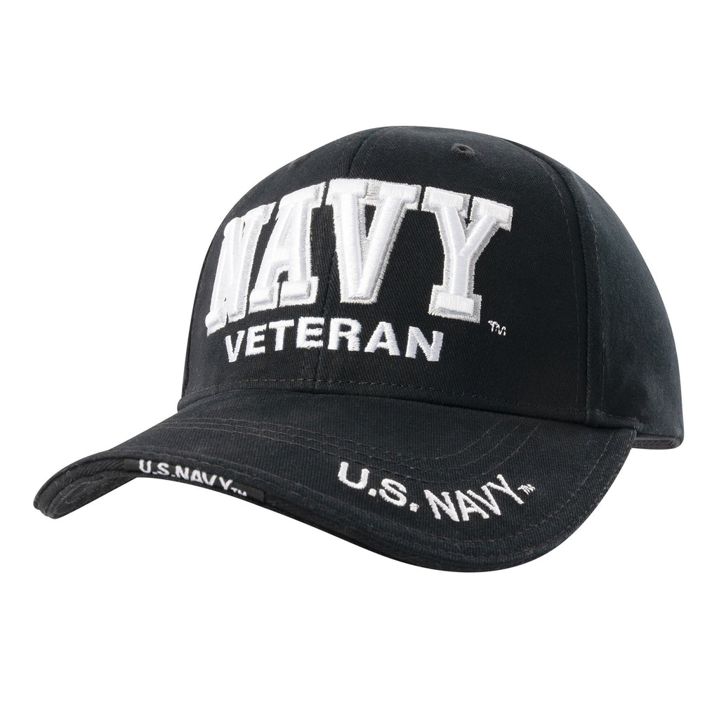 Rothco Deluxe Low Profile Navy Veteran Cap