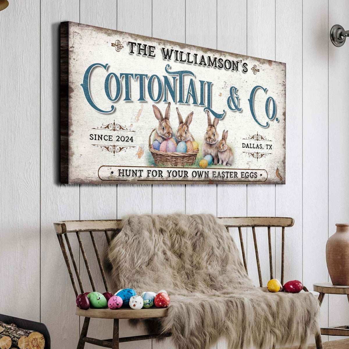 Vintage Easter Sign II