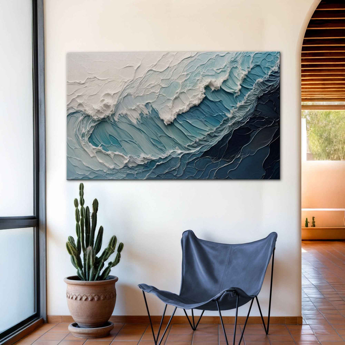 Ocean's Embrace Seascape Wall Art