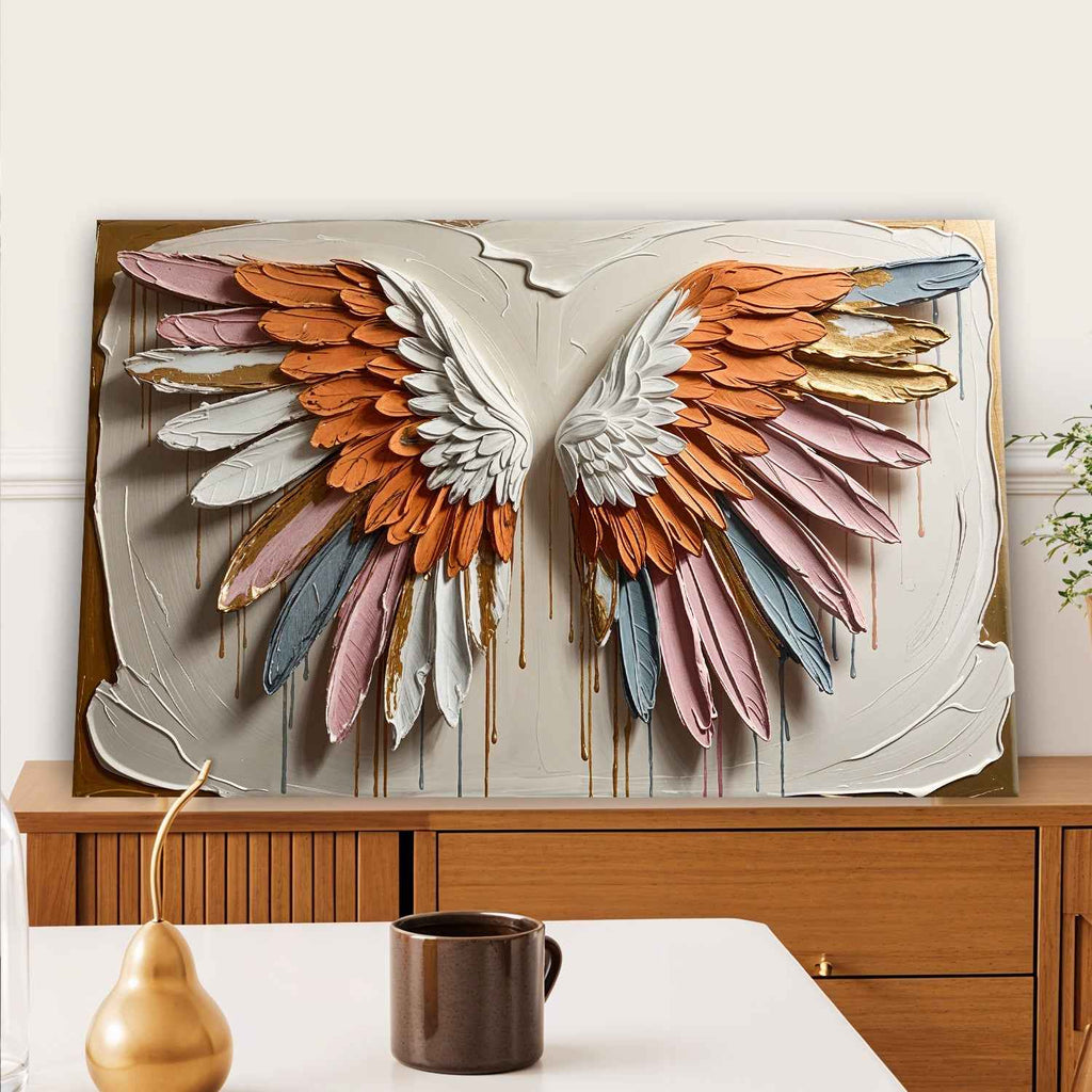 Angelic Wings Wall Art
