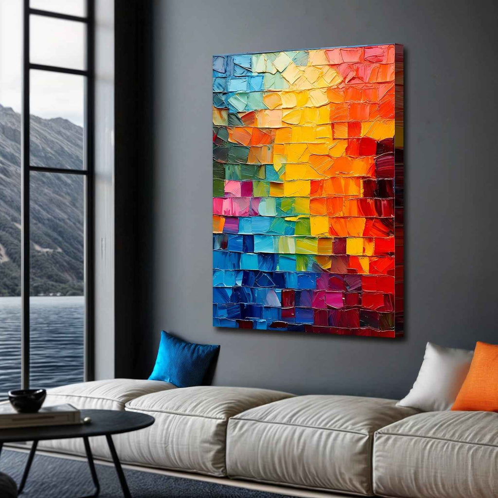 Spectrum Mosaic Wall Art