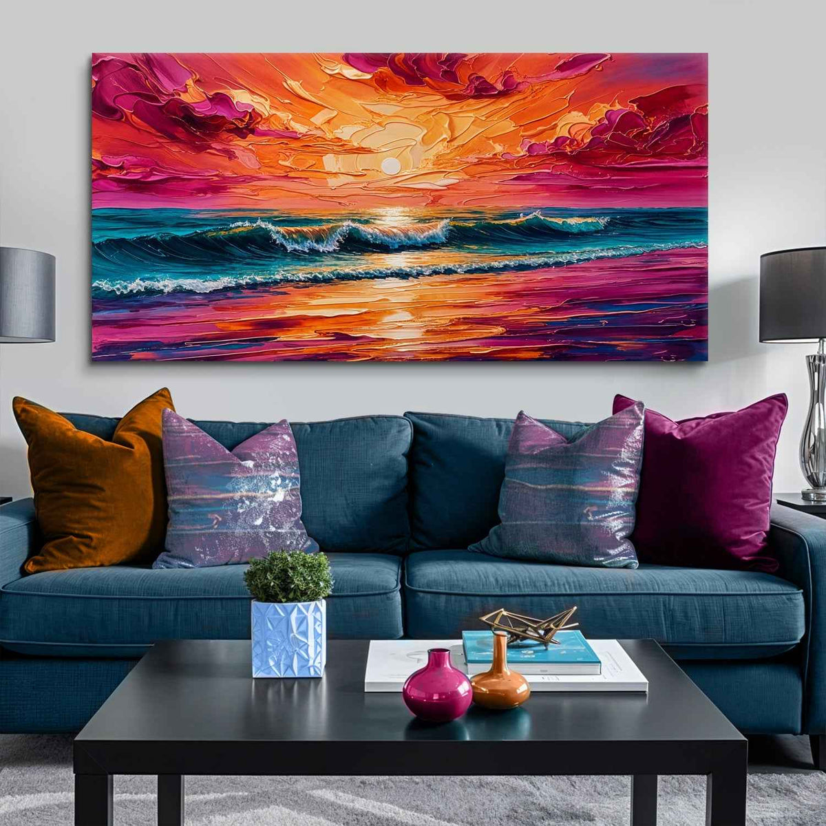 Coastal Sunset Wall Art