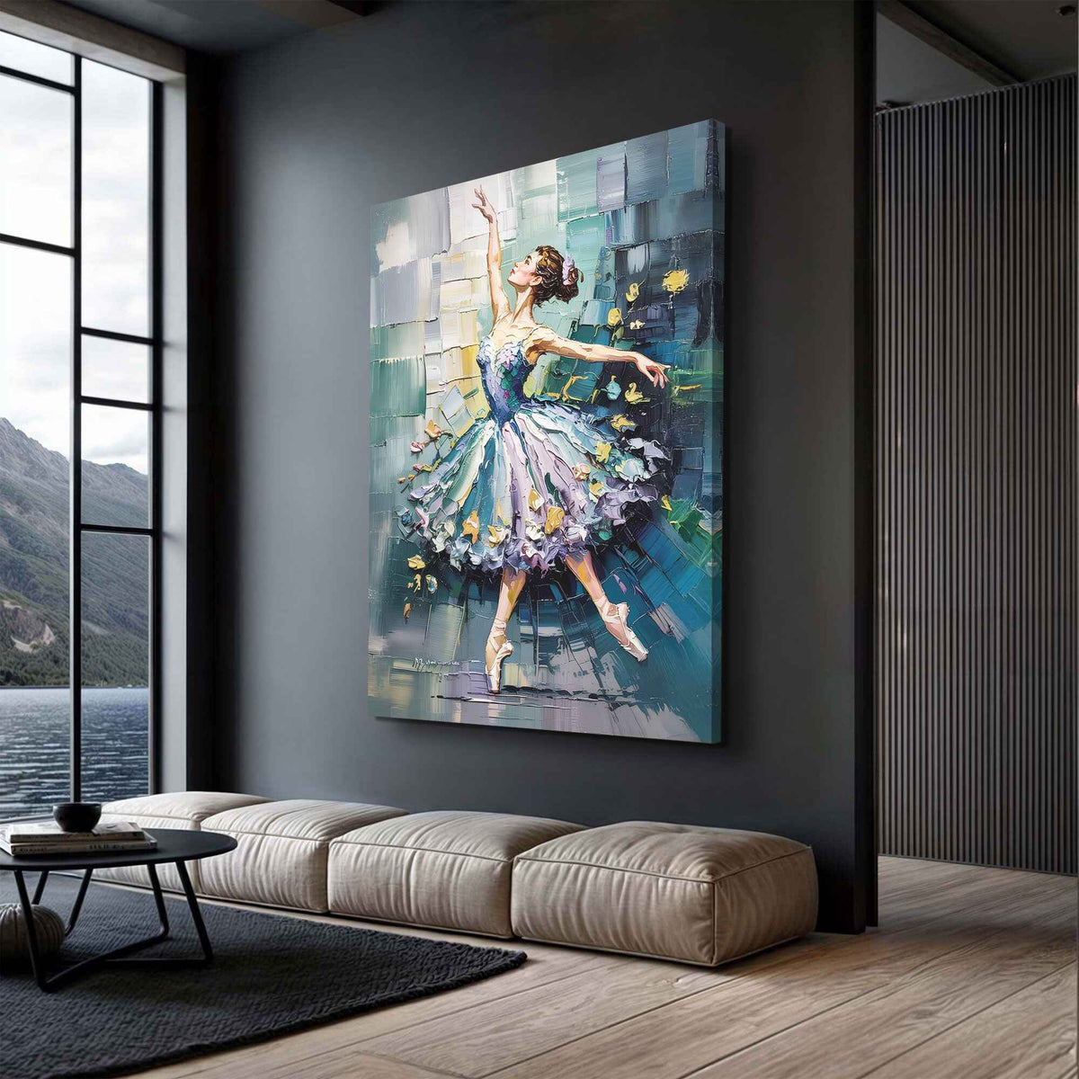 Ballerina Abstract Wall Art