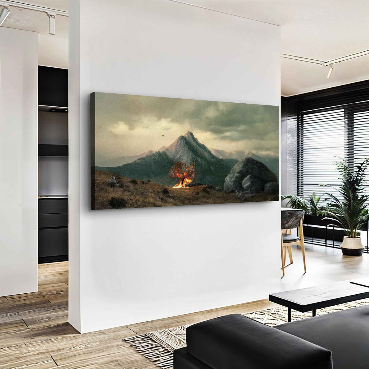 Burning Bush - Faith Wall Art IV