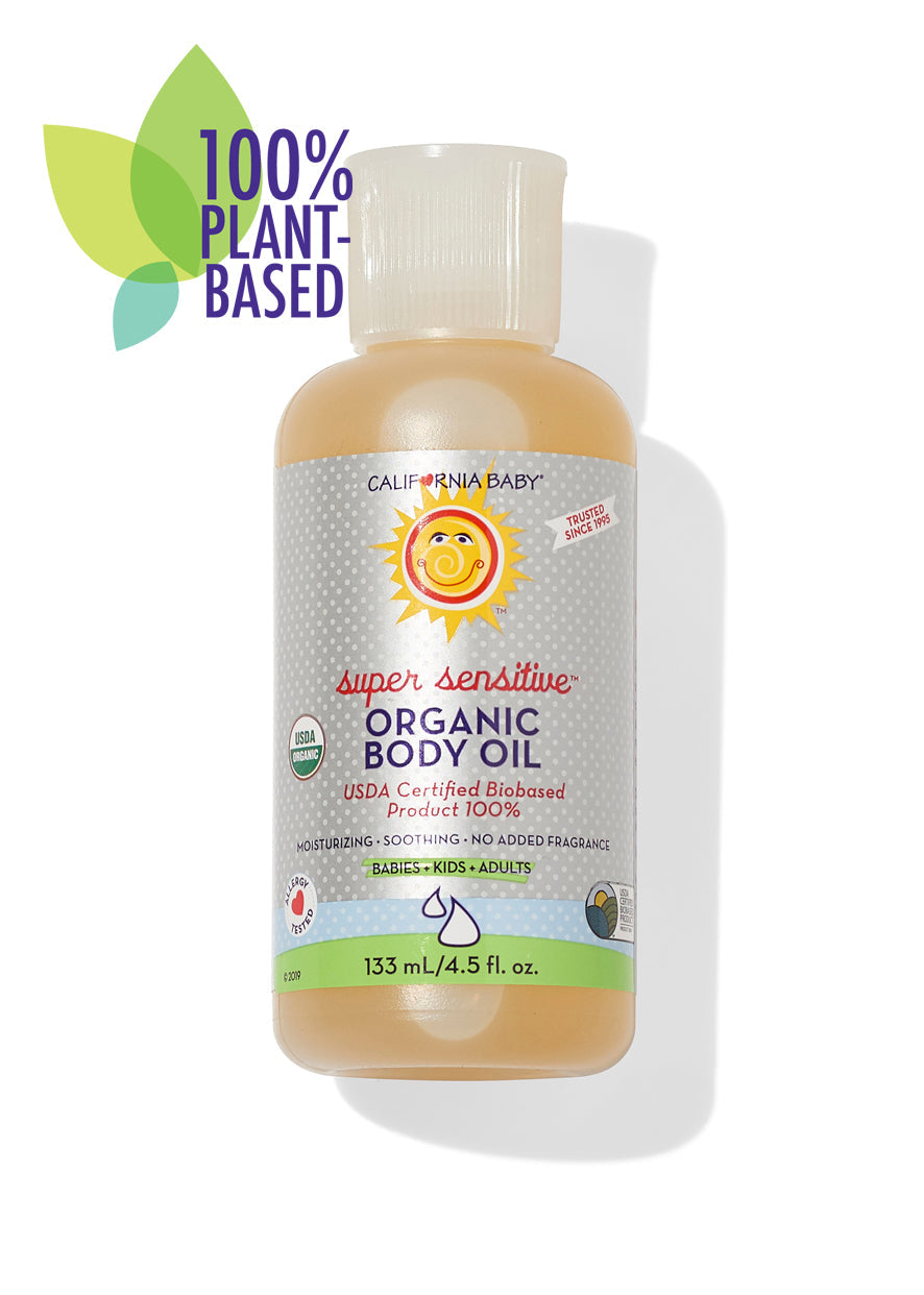 (No Fragrance) Super Sensitive™ Certified Organic Body Oil
