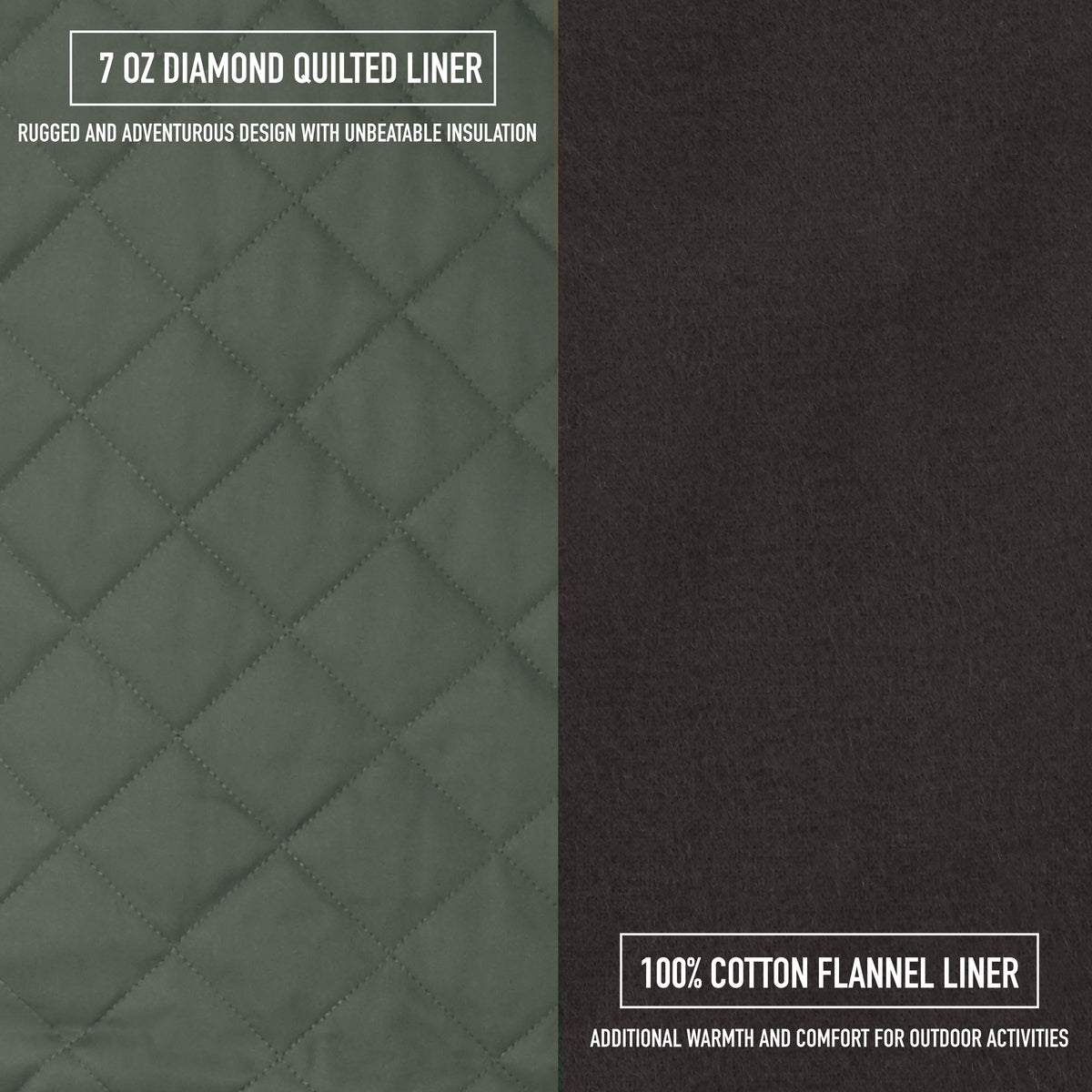 Rothco Diamond Quilted Cotton Insulated Jacket