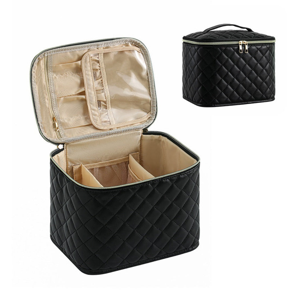 Cosmetic bag large capacity, travel portable cosmetic bag, waterproof multi-functional partition storage bag, large makeup bag,Travel makeup bag,Makeup bag organizers,
