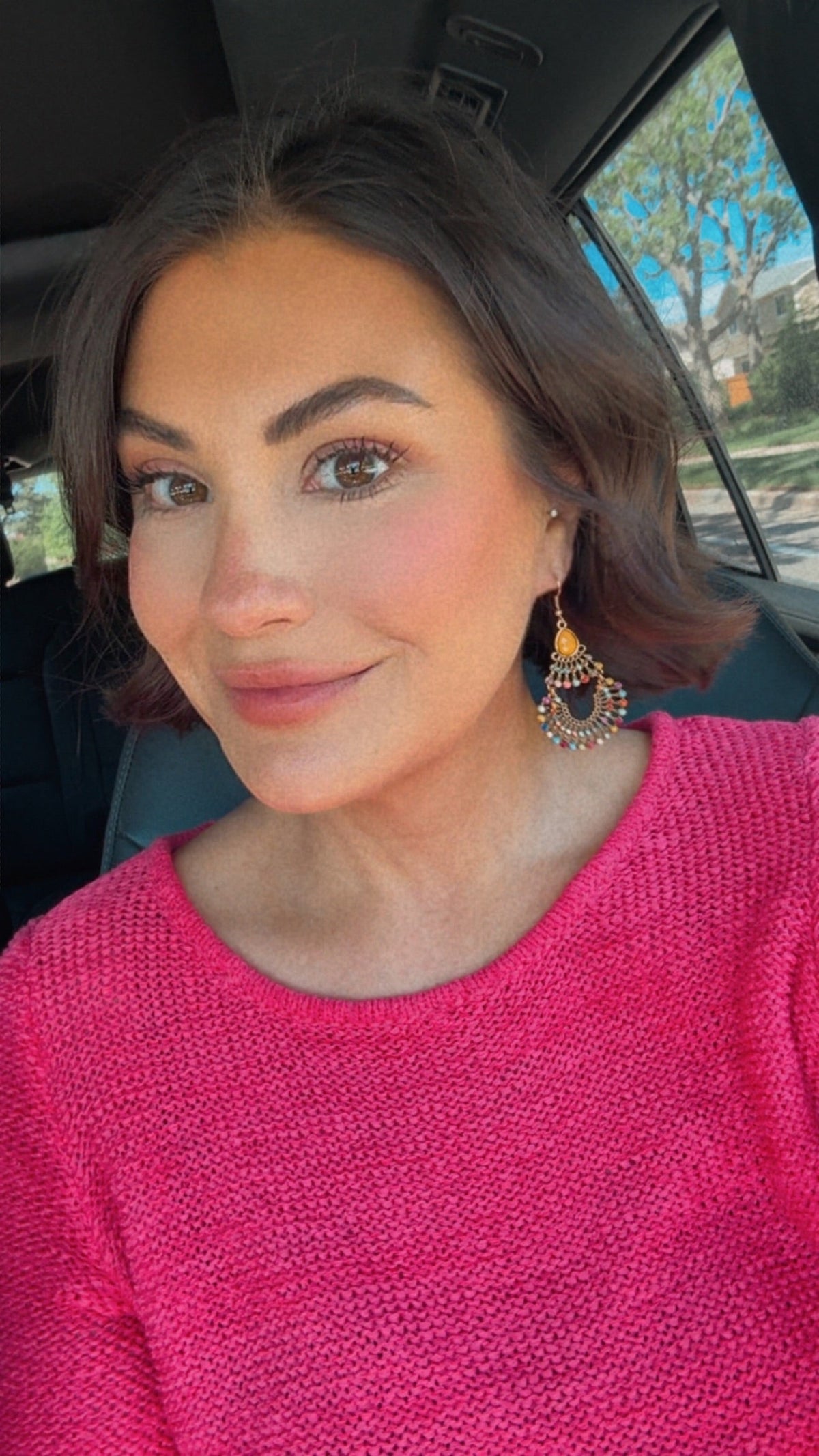 Beautiful Colorful Drop Earrings